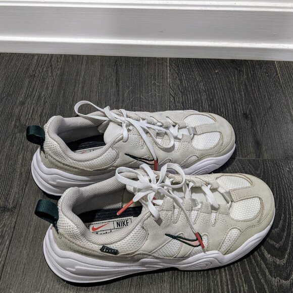 NIKE Tech Hera Sneakers in "Light Bone & Sakura Pink", SZ 8 - Picture 3 of 5